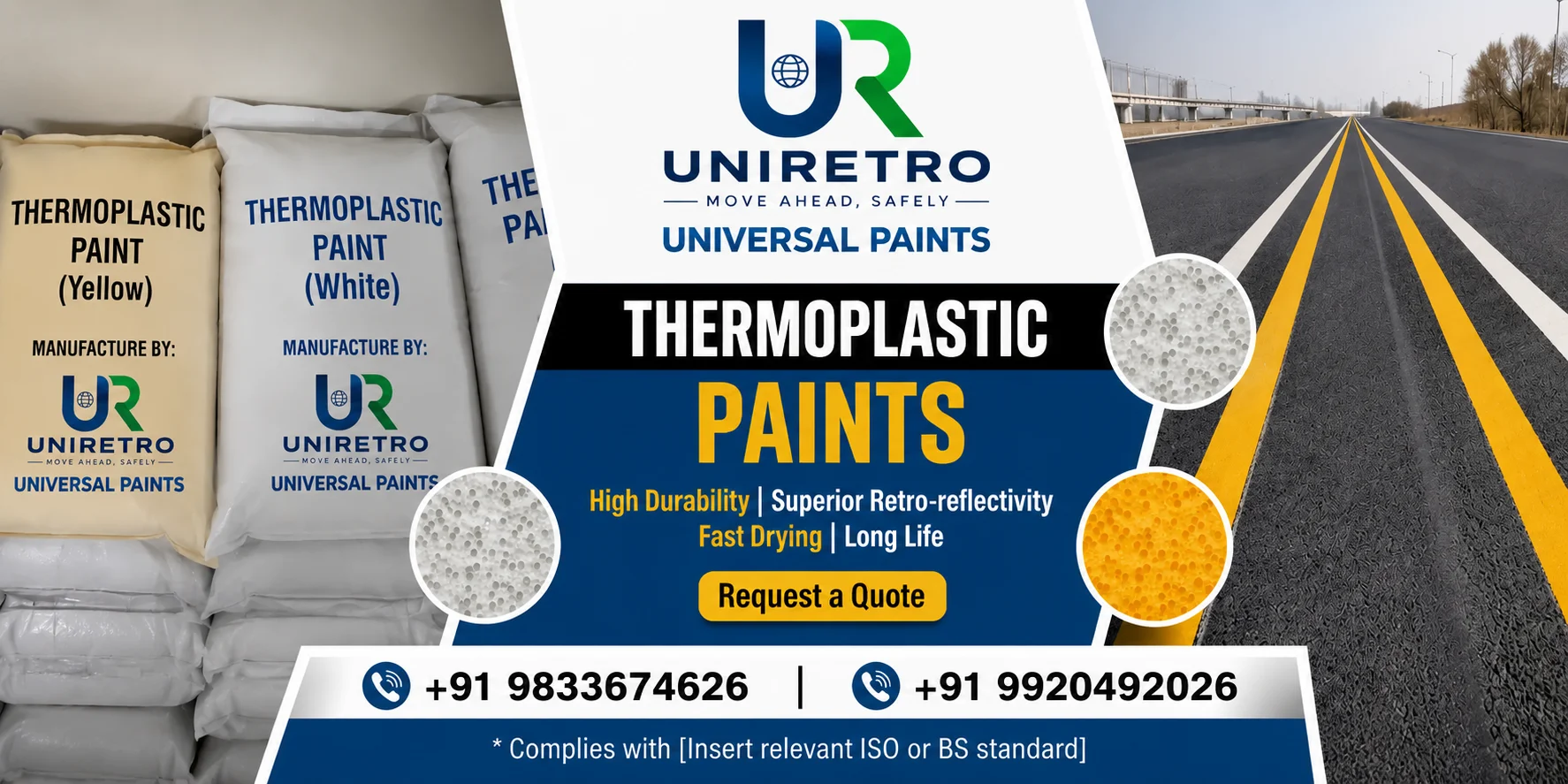 Universal Paints - Thermoplastic Paints